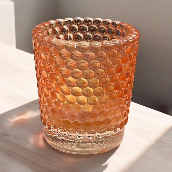 Vaso Portavelas Rosa