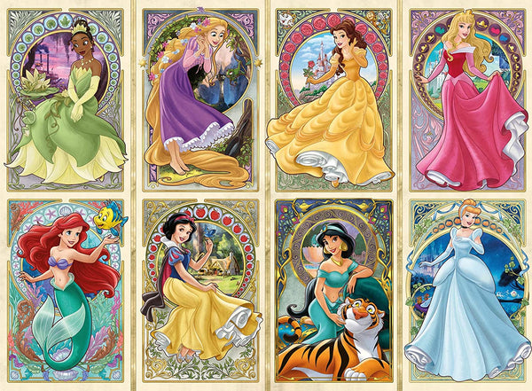 Rompecabezas Princesas Art Nouveau