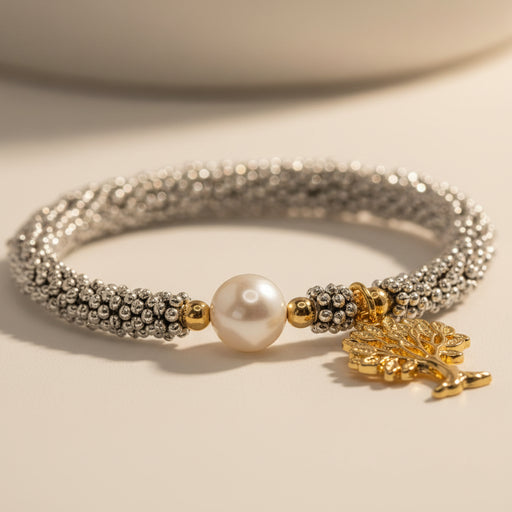 Pulsera Pewter Arbol de la Vida