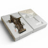 Estatuilla Sagrado Corazon de Jesus con Brazos Abiertos LM1