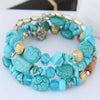 Pulsera Piedras Turquesa