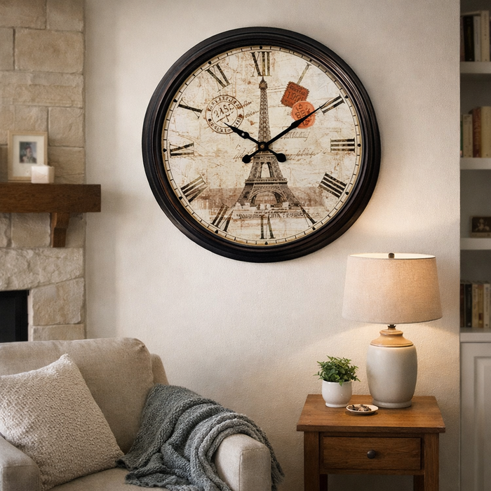 Reloj C/Marco 70cm Torre Eiffel