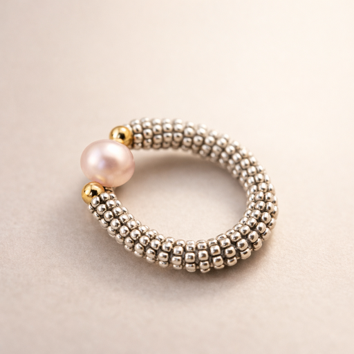 Anillo Pewter Perla