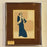 Litografia Original Vintage de Mujer Chica