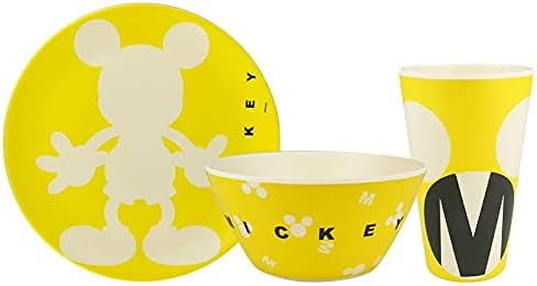 Vajilla Bamboo Mickey 12 Pzas