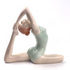 Figura Porcelana Mujer Yoga Paloma Kapotasana