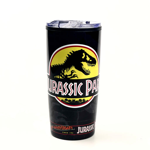 Termo Doble Pared Negro Jurassic Park