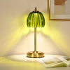 lampara Pantalla Cristal Verde