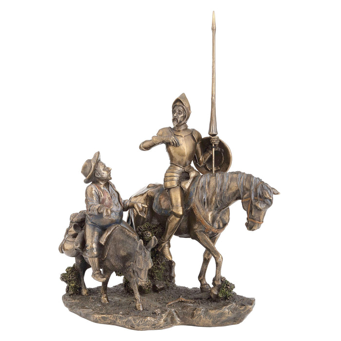 Estatuilla Don Quijote y Sancho Panza LM1