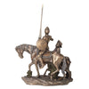 Estatuilla Don Quijote y Sancho Panza LM1