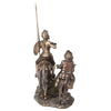 Estatuilla Don Quijote y Sancho Panza LM1
