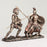 Mini Estatuilla Aquiles contra Hector 9 cms LM1