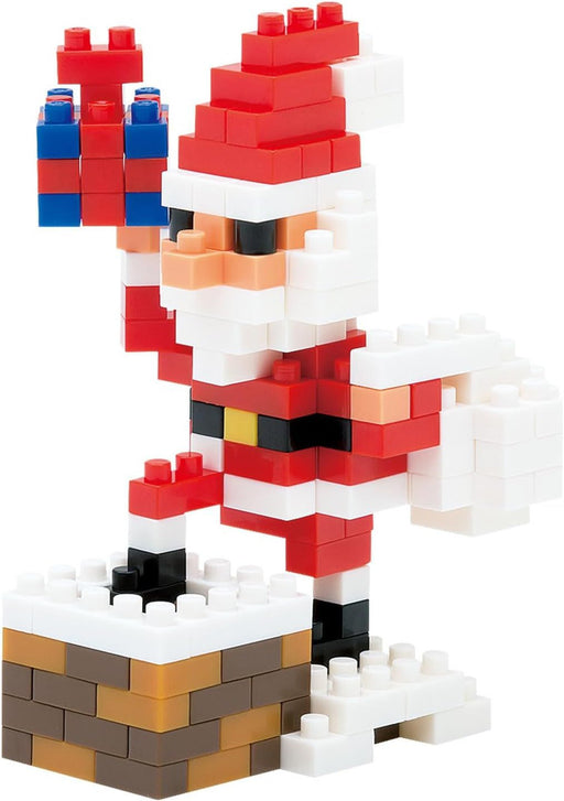 Nanoblock Santa Claus en la Chimenea con Regalos