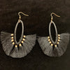 Aretes Motas Negras