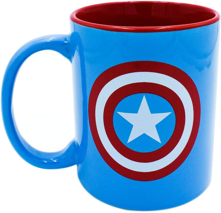 Taza Capitan America 2 Colores