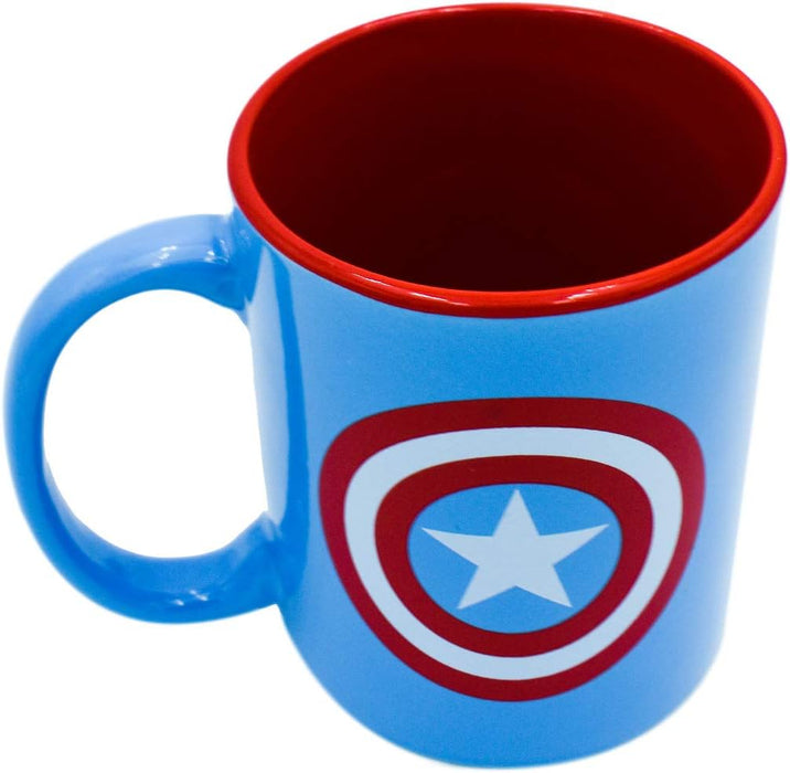 Taza Capitan America 2 Colores