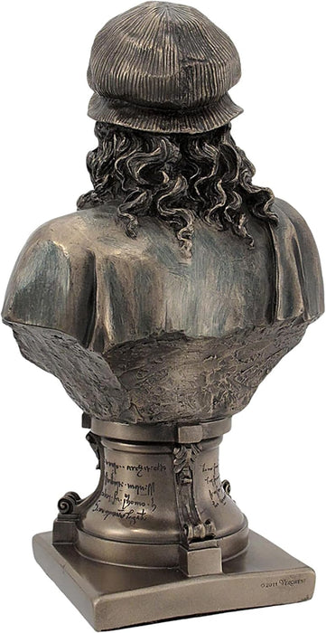 Estatuilla Busto de Leonardo Da Vinci