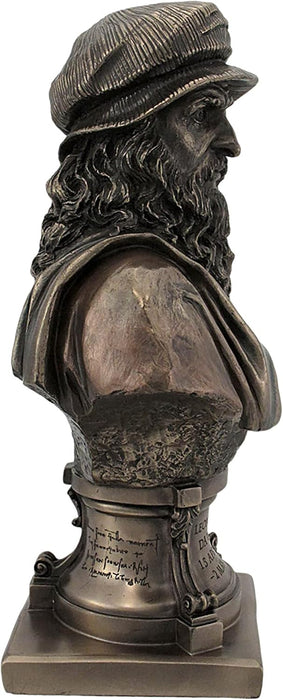 Estatuilla Busto de Leonardo Da Vinci