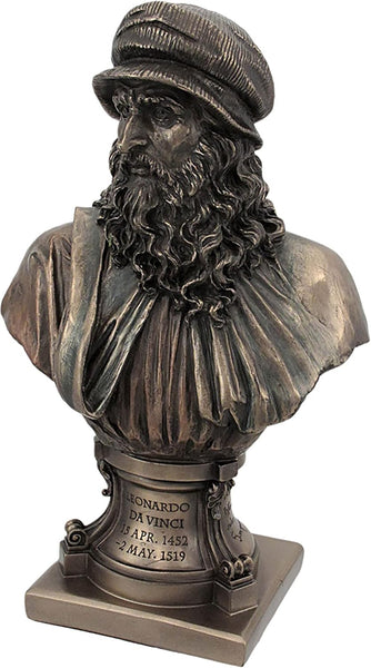Estatuilla Busto de Leonardo Da Vinci