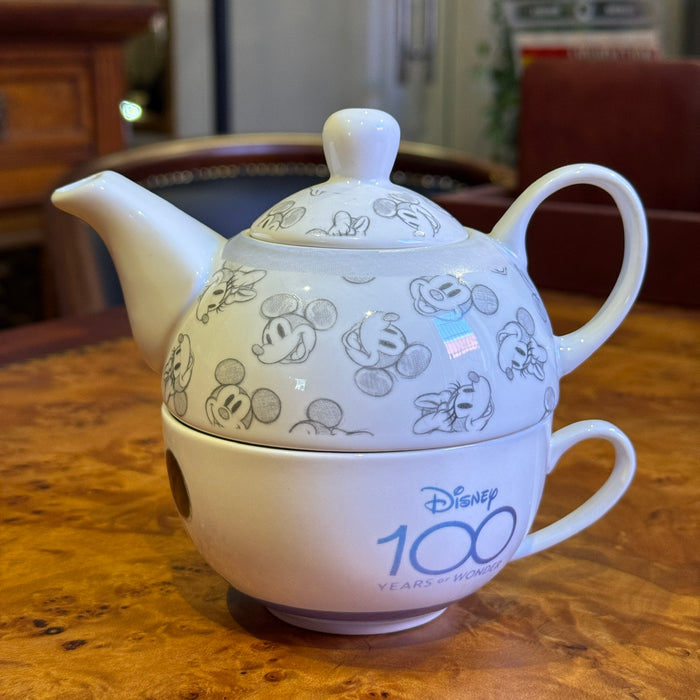 Tetera con Taza Porcelana Disney 100