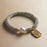 Pulsera Pewter Medalla Mano Fatima