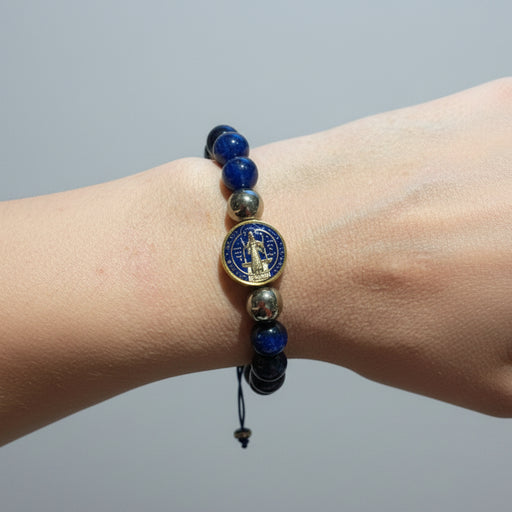 Pulsera San Benito Lapislazuli