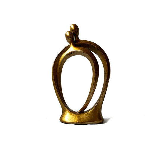 Estatuilla Pareja abrazada Abstracta