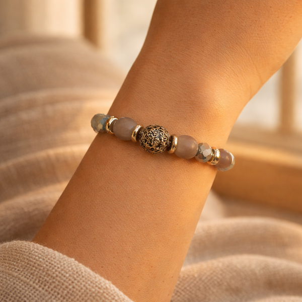 Pulsera Crista Gris
