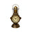 Reloj de farol con fondo beige