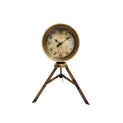 Reloj de mesa con tripie