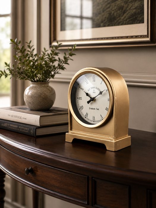 Reloj de mesa clásico Art Deco