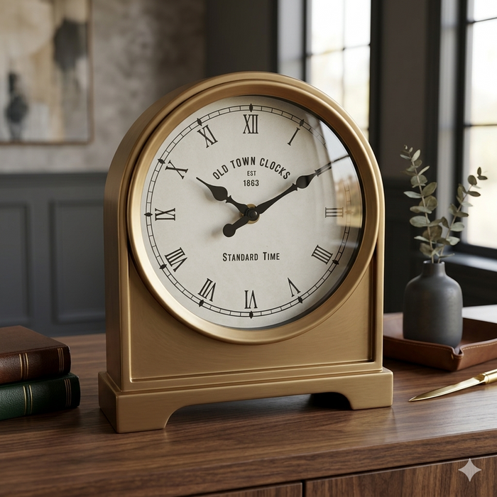 Reloj de mesa clásico Art Deco
