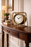 Reloj de mesa retro industrial