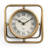 Reloj de mesa retro industrial
