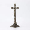 Crucifijo Estilo Barroco terminado Bronce LM1