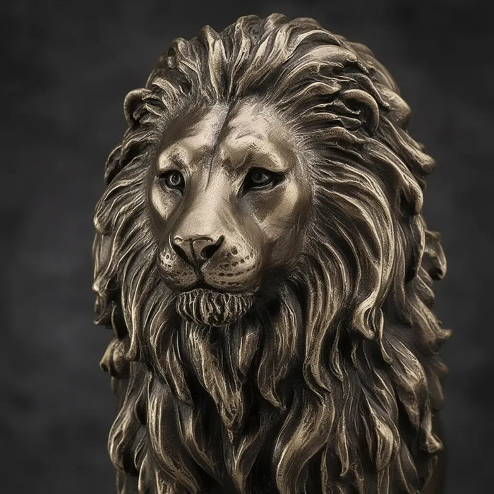 Estatuilla Leon en Base LM1