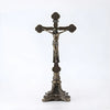 Crucifijo Estilo Barroco terminado Bronce LM1