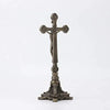 Crucifijo Estilo Barroco terminado Bronce LM1