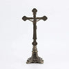 Crucifijo Estilo Barroco terminado Bronce LM1