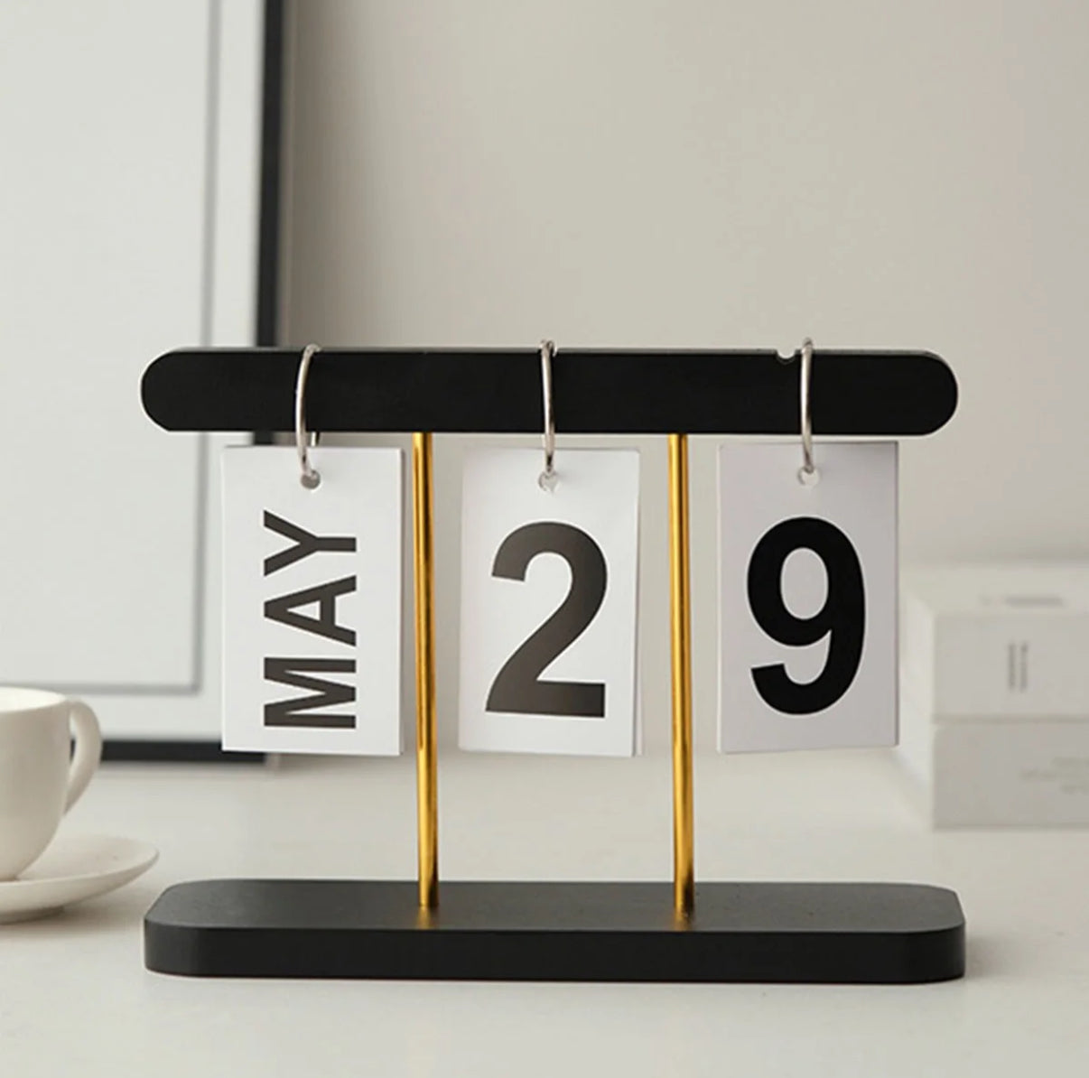 Calendario de paginas con base