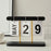 Calendario de paginas con base