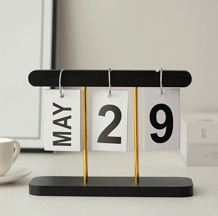 Calendario de paginas con base