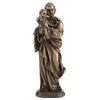 Estatuilla San José de Nazaret Con El Niño Jesus
