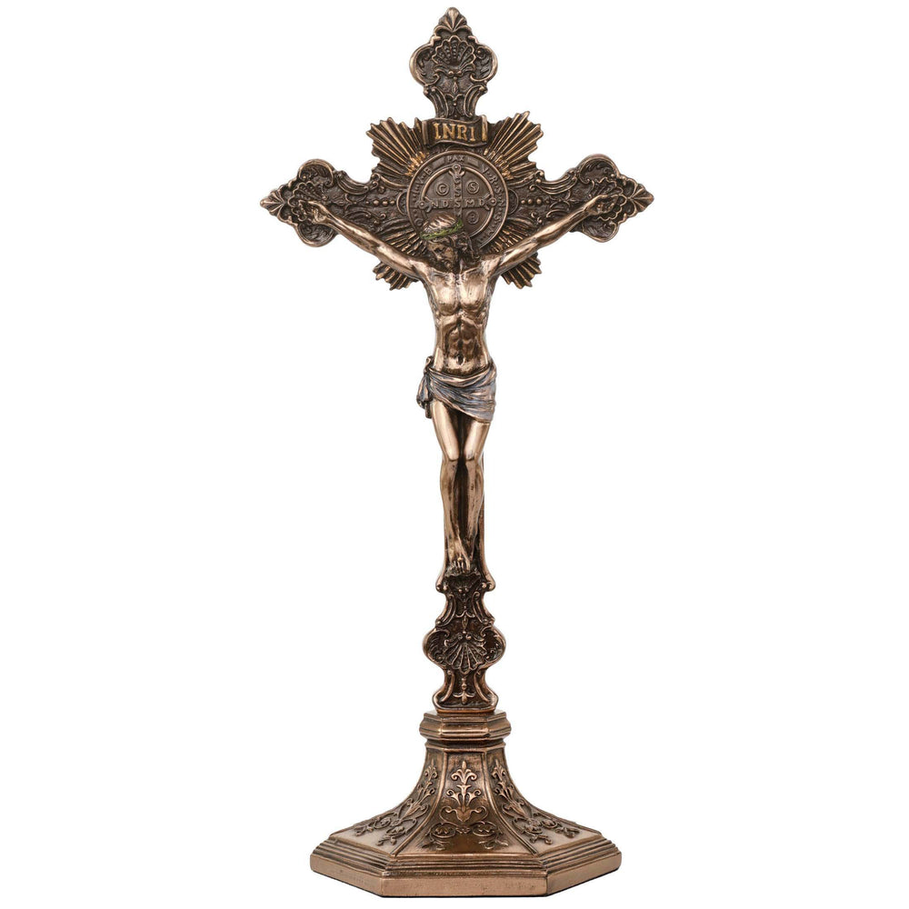 Estatuilla Crucifijo de San Benito