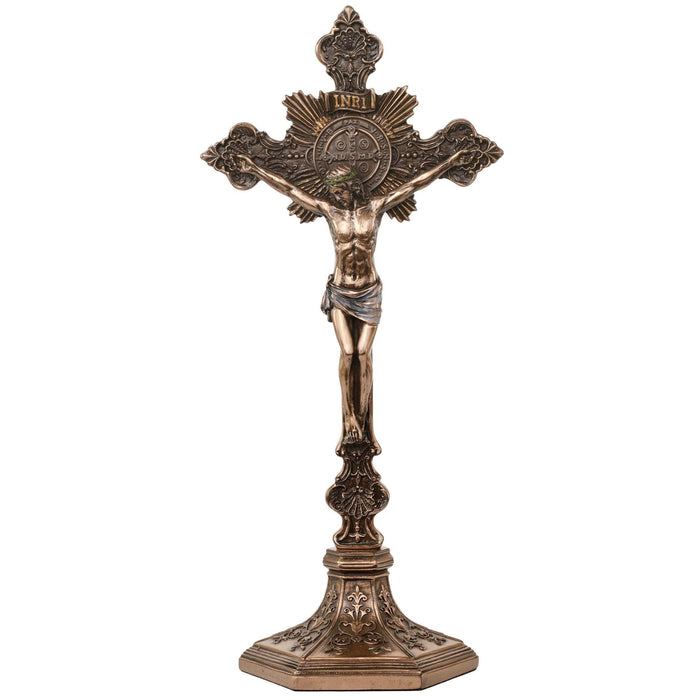 Estatuilla Crucifijo de San Benito