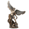 Estatuilla San Miguel Pisotea Al Demonio