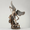Estatuilla San Miguel Pisotea Al Demonio