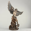 Estatuilla San Miguel Pisotea Al Demonio