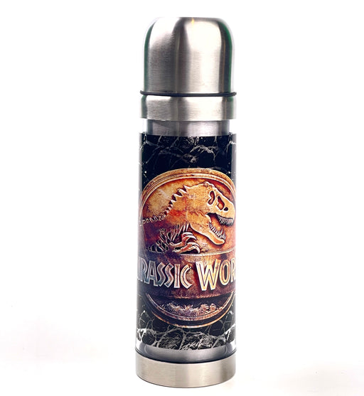 Termo Doble Pared Metal Jurassic Park