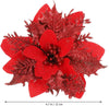 Flor Artificial Nochebuena